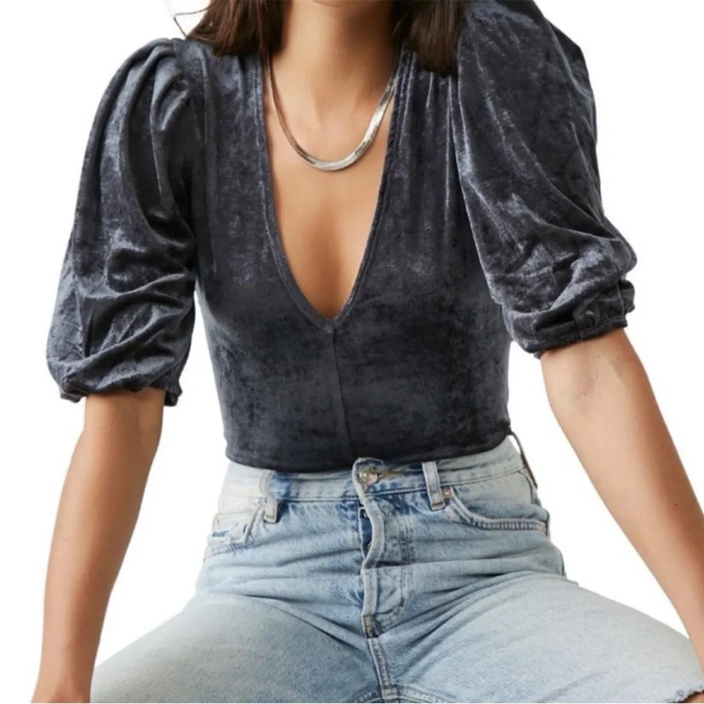 FREE PEOPLE Don’t You Wish Bodysuit